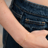 Bezel Diamant Armband