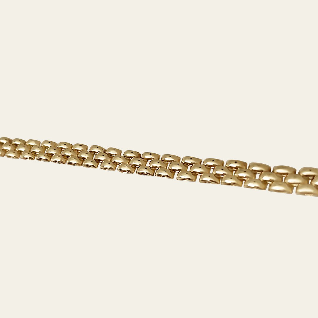 Chunky Armband aus 14 Karat Gold