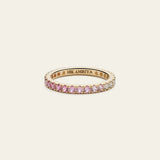 Ombre Diamond & Sapphire Eternity Band