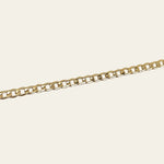 Curb Halskette aus 14 Karat Gelbgold