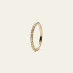 Memoire Ring aus 18 Karat Gelbgold mit gelben und weissen Diamanten