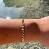 Flat Link Armband